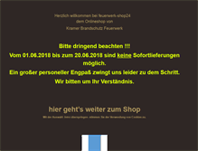 Tablet Screenshot of feuerwerk-shop24.de